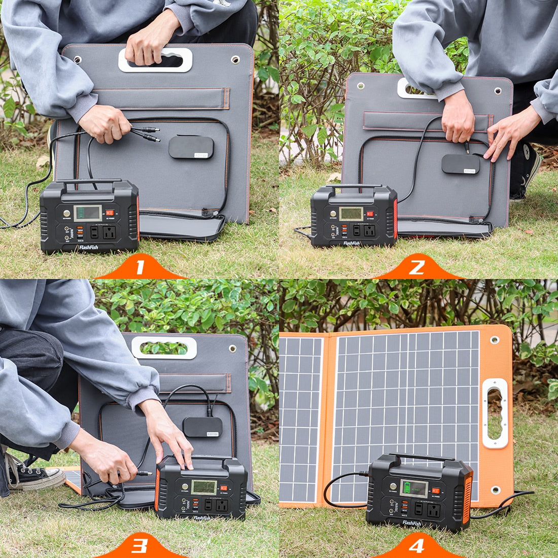 60W Foldable Solar Panel - ZestyEV
