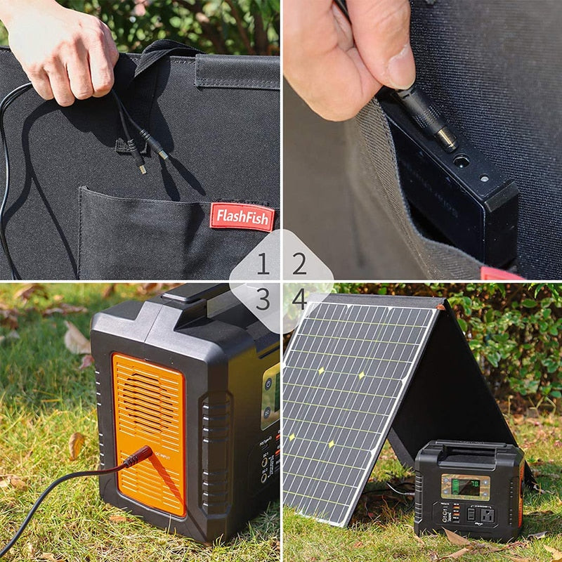 Folding Outdoor Power Supply - ZestyEV