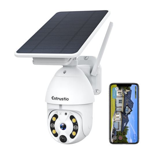 Solar Powered Security Camera - ZestyEV