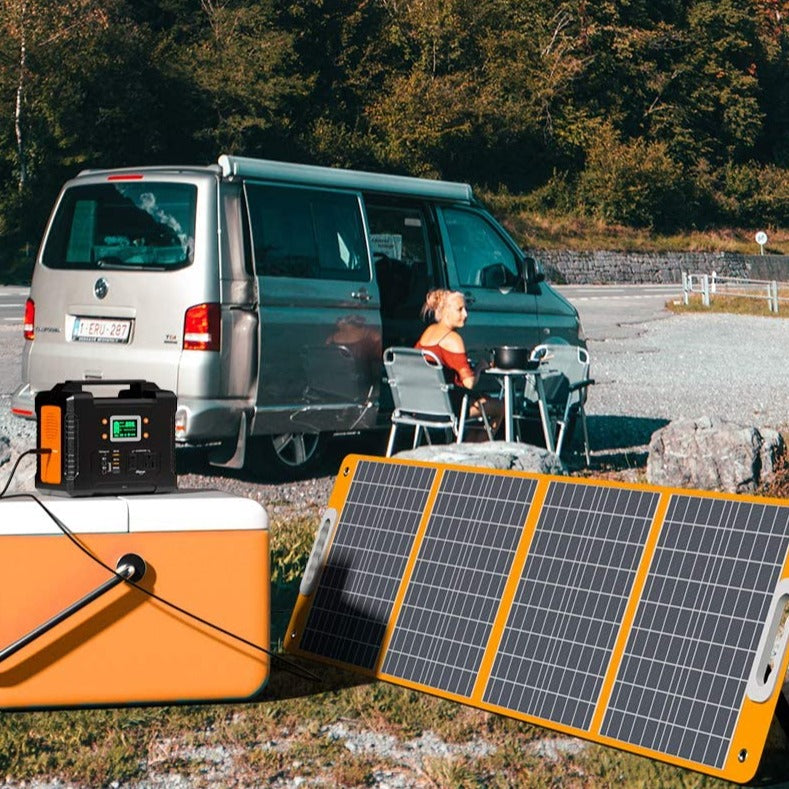 100W Foldable Solar Panel - ZestyEV